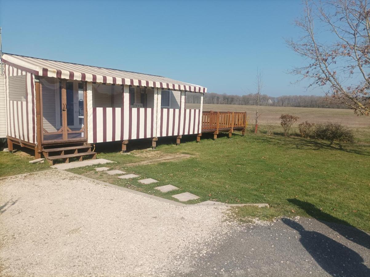 Mobil Home Le Galland De Dugny オンザン エクステリア 写真